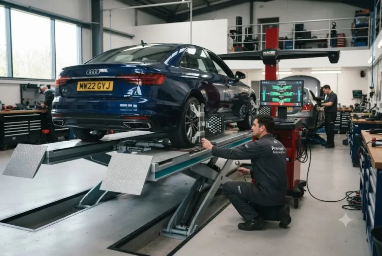 Wheel Alignment: Build a Profitable UK Workshop Service